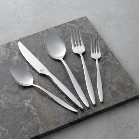 Hisar Mercury Sade 12 Kişilik 84 Parça Çatal Kaşık Bıçak Seti