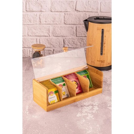 Bambum Gio 4 Bölmeli Çay Kutusu B5739