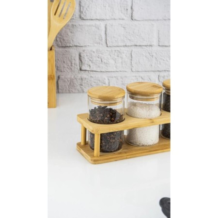 Bambum Andra 4 Parça Standlı Baharatlık Seti Büyük B5791