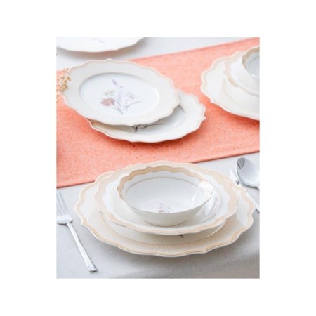 Acar Estelle 6 Kişilik 24 Parça Yemek Takımı HXF-06348