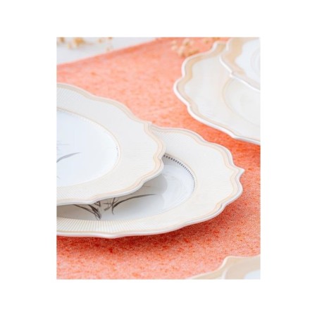 Acar Estelle 6 Kişilik 24 Parça Yemek Takımı HXF-06348