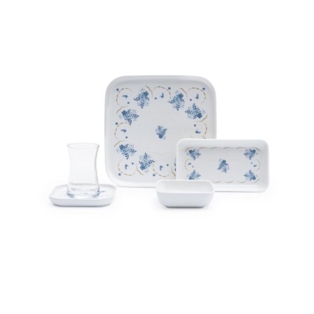 Maxx Doria Vega Flaxa 6 Kişilik 24 Parça Kahvaltı Takımı PA2145