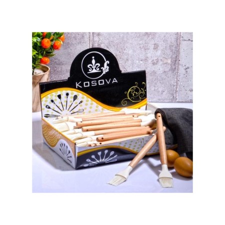 Kosova Bambu Silikon Fırça Krem SLK-255