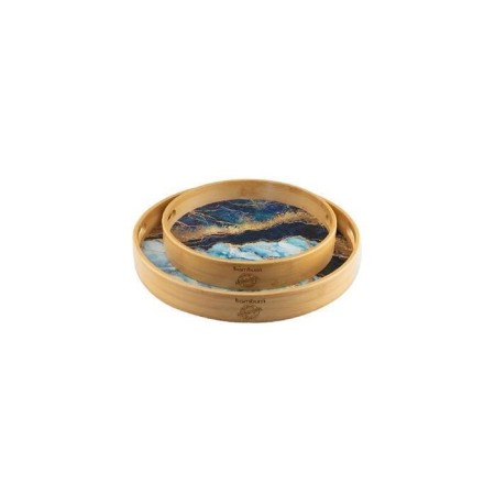 Bambum Carnell 2'Li Yuvarlak Tepsi B5924