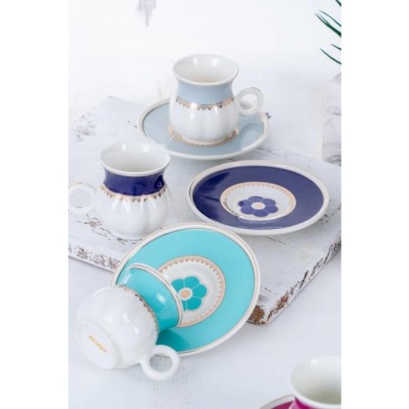 Acar Carina 6'Lı Kahve Fincan Takımı RY-05120