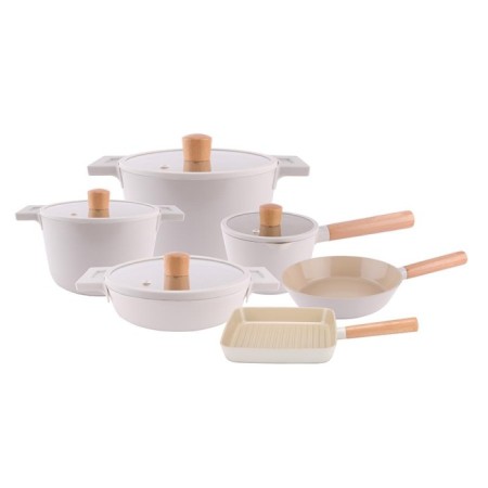 Arow Fiore 10 Parça Döküm Tencere Takımı TR-4577