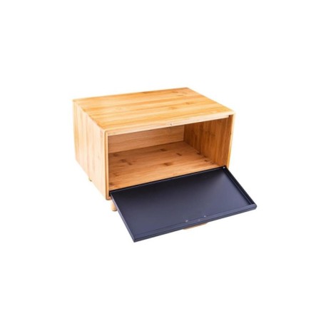 Bambum Ruby Ekmek Saklama Kabı Siyah Desenli B5303