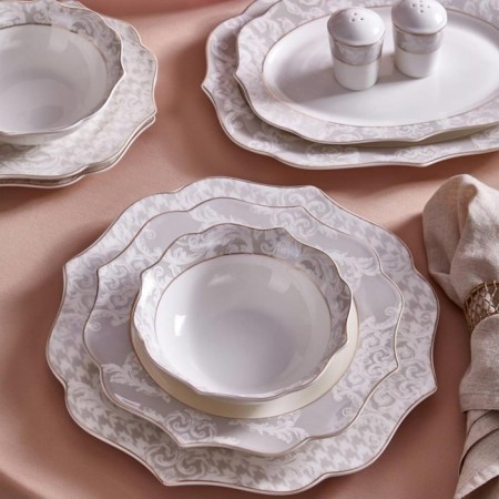 Neva Berry Romantik 6 Kişilik 28 Parça Yemek Takımı-Kazayağı N3245