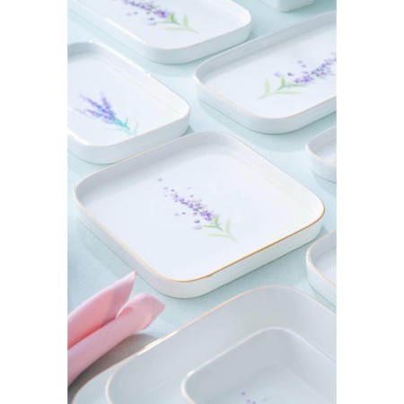 Acar Lavander 6 Kişilik 45 Parça Yemek Takımı PORWM-05310