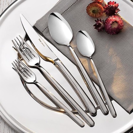 Hisar Bahama Sade 12 Kişilik 84 Parça Çatal Kaşık Bıçak Seti
