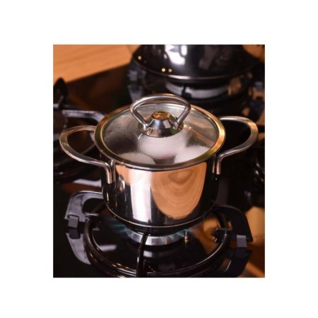 Bambum Daphne 16x5 Cm Kısa Çelik Tencere B3058