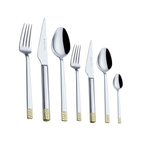 Maxx Doria Sirius Yarım Dekorlu 12 Kişilik 84 Parça Çatal Kaşık Bıçak Takımı PA1005