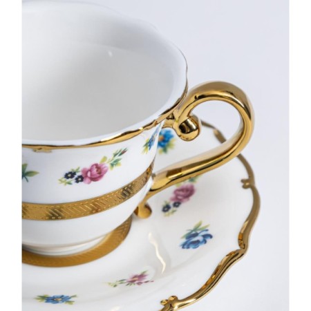 Maxx Doria Majestic Bliss 6 Kişilik 12 Parça Kahve Fincan Takımı PA2098