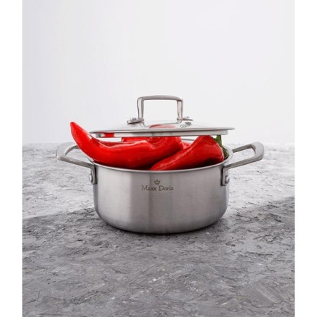 Maxx Doria Steel Fusion 7 Parça Tencere Takımı PA3004