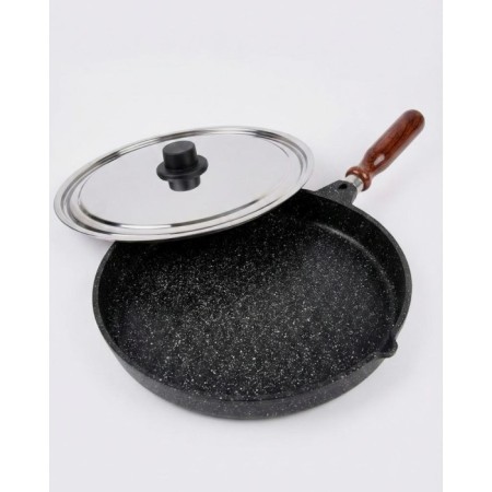 Gala Döküm Balık Tavası Kapaklı 36 Cm