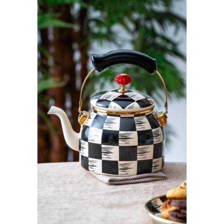 Acar Qualita-Fit Emaye Bitki Çayı Demliği Fil Dişi XAp-22-0365