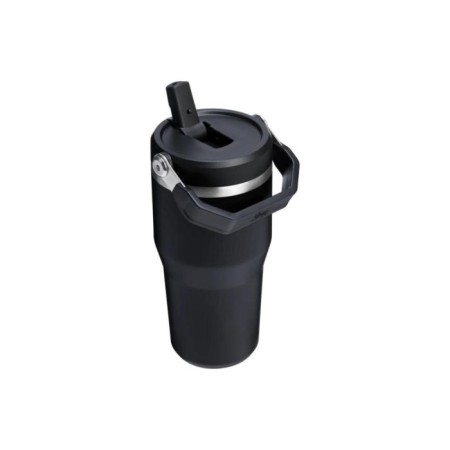 Stanley The IceFlow Flip Straw Tumbler 0.6 Lt Black