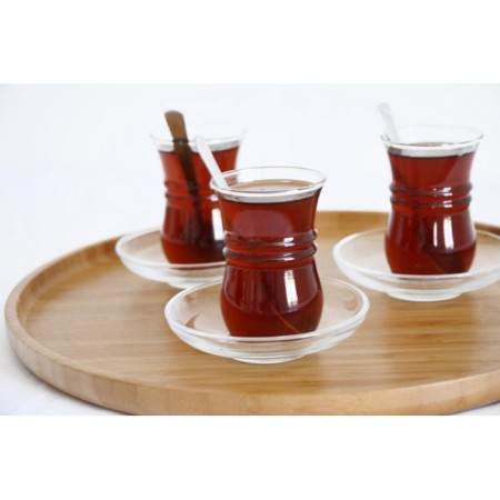 Bambum Cappuccino Daire Tepsi BTYC1