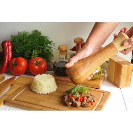 Bambum Nocchi Büyük Tuz Ve Karabiber Değirmeni BBNC2