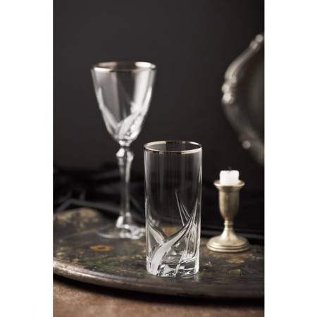 Canba Bihter Butik Platin 61 Parça Cam Su Bardak Takımı