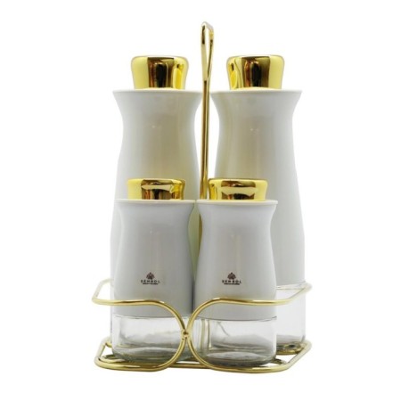 Parlak Whıte Gold Standlı 4 Lü Yağlık-Sirkelik Kıtchen ART-40
