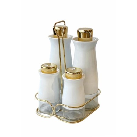 Parlak Whıte Gold Standlı 4 Lü Yağlık-Sirkelik Kıtchen ART-40