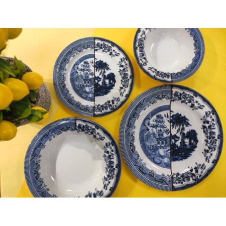 Mondecor Blue Tree 6 Kişilik 24 Parça Yemek Takımı MND010