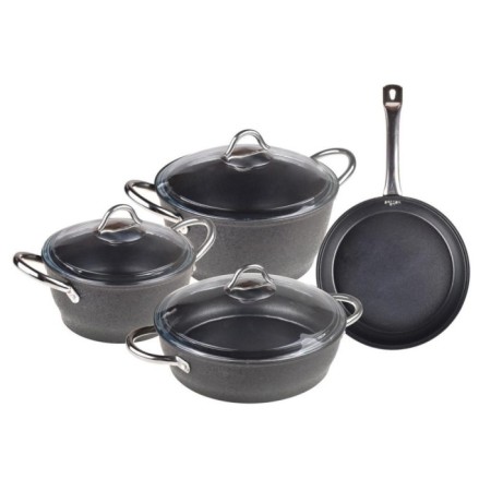 Taşev Diamond 7 Parça Titanyum Tencere Seti T3033