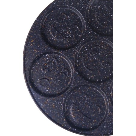 Taşev Glory Siyah Emojili 26 Cm Titanyum Krep Tavası T3746