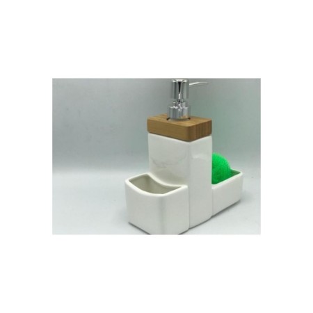 Arow Bamboo Porselen Sıvı Sabunluk Seti DC1.TR-250