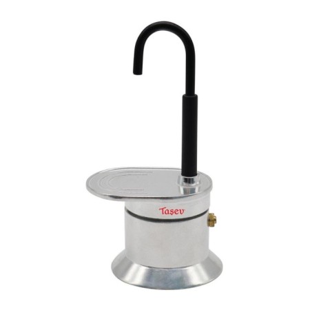 Taşev Bologna Gümüş Açık Moka Pot T3504