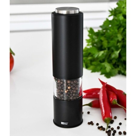 Adhoc Tropıca Black Elektrikli Tuz Ve Biber Değirmeni Siyah AH-EP22