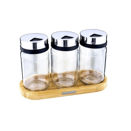 Bambum Lona 4 Parça Baharatlık Büyük B4576