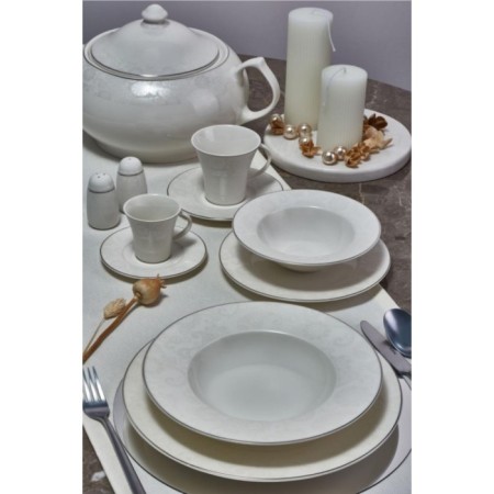 Güral Porselen GBSH85YT8305899 Harika 85 Parça 12 Kişilik Yemek Takımı