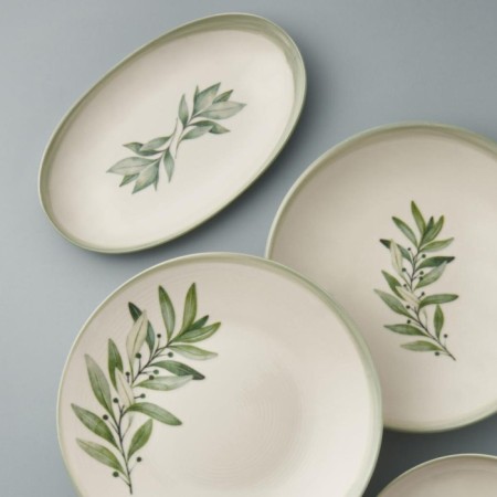 Güral Porselen GBSATN30YTR2997 Atına 6 Kişilik 30 Parça Yemek Takımı Reaktıf