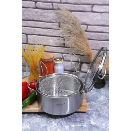 Arow Çelik Kızartma Tenceresi TR-3904