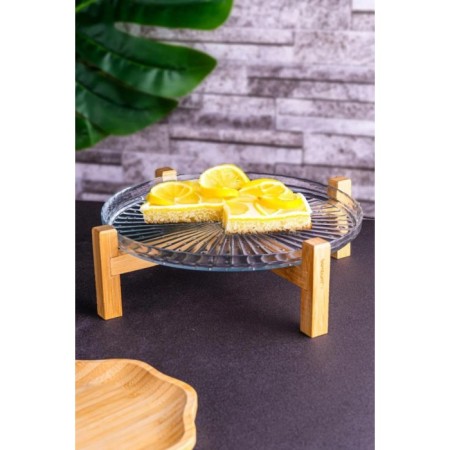 Bambum Fano Ayaklı Sunum Desenli 21 Cm B5010