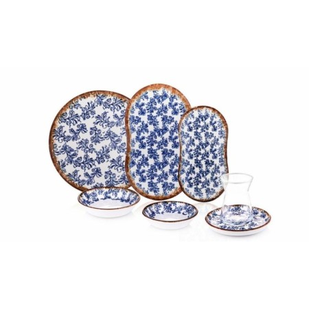 Bambum Lara 6 Kişilik 26 Parça Kahvaltı Takımı İris B4920