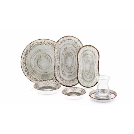 Bambum Lara Lenny 6 Kişilik 26 Parça Kahvaltı Takımı B4918