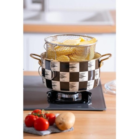 Acar Qualıta-King Emaye Kapaklı Kızartma Tenceresi XAP-22-0249