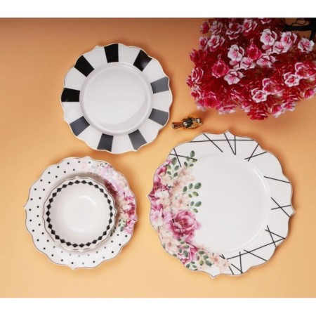 Arow Pink More 6 Kişilik 24 Parça Yemek Takımı TR-1820