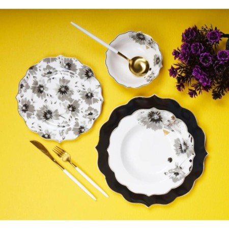 Arow Pink More 6 Kişilik 24 Parça Yemek Takımı TR-3010