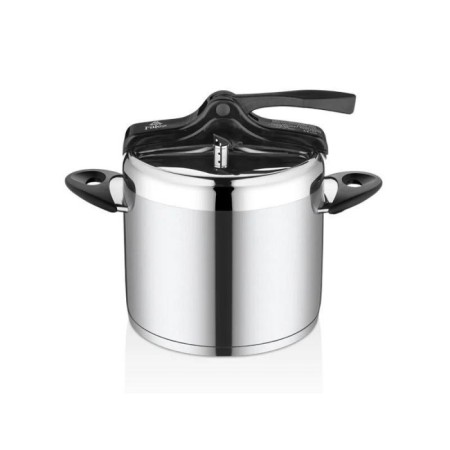 Falez Vento 9 Lt Klasik Düdüklü Tencere Siyah VNT1035