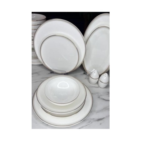 Neva Pera Elegans 12 Kişilik 56 Parça Yemek Takımı N4791