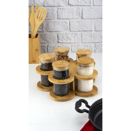 Bambum Sorrel 6 Parça Standlı Baharatlık Seti Küçük B5787