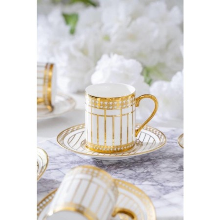 Acar Mabel 6 Kişilik Kahve Fincan Takımı HXF-06877