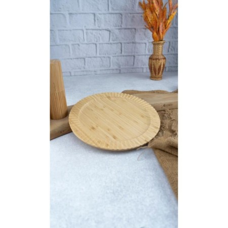 Bambum Crumble Yuvarlak Tabak Büyük B5939