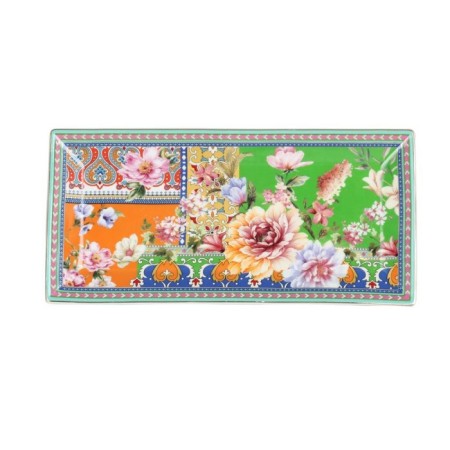 LuckyArt Camellıa Bone Servis Tabak 30 Cm LYBA051