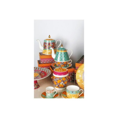 Lucky Art Elıana Bone Kulplu Kavanoz LYHD589