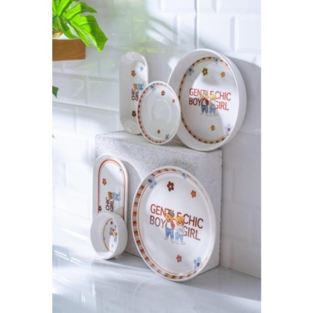 Acar Buddy Bear 6 Kişilik 21 Parça Kahvaltı Takımı SR-07791